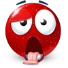 🤩 Эмодзи «Red Face Emoji» для Telegram
