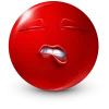 🤩 Эмодзи «Red Face Emoji» для Telegram