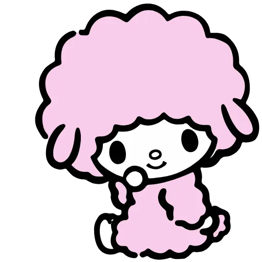 🤭 Эмодзи «Red Hood My Melody» для Telegram