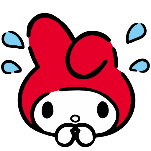 🥺 Эмодзи «Red Hood My Melody» для Telegram