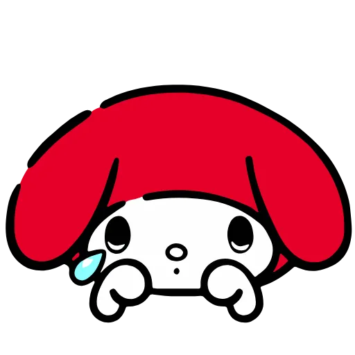 🥺 Стикер «Red Hood My Melody» для Telegram