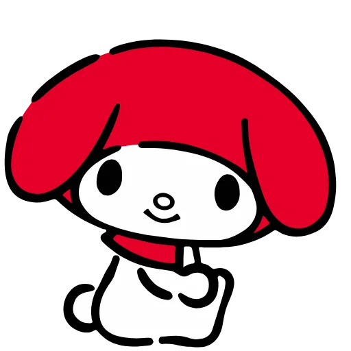 🤭 Стикер «Red Hood My Melody» для Telegram
