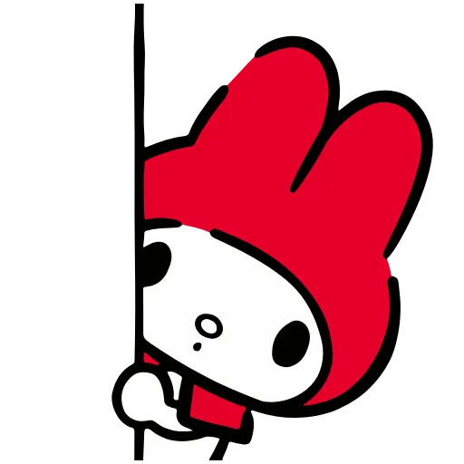 🫥 Стикер «Red Hood My Melody» для Telegram