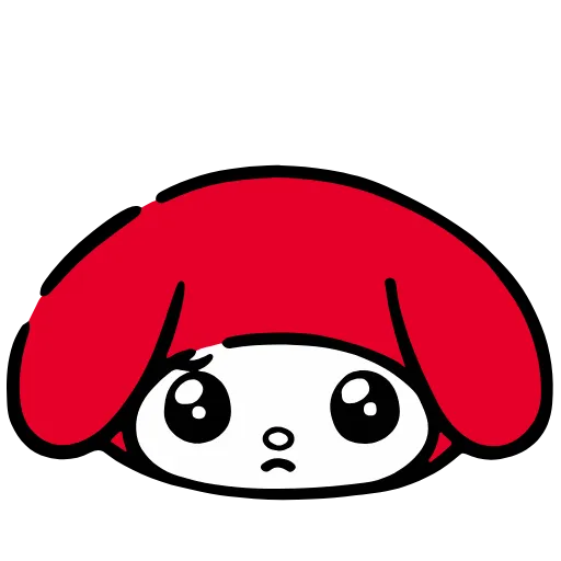 🥺 Стикер «Red Hood My Melody» для Telegram