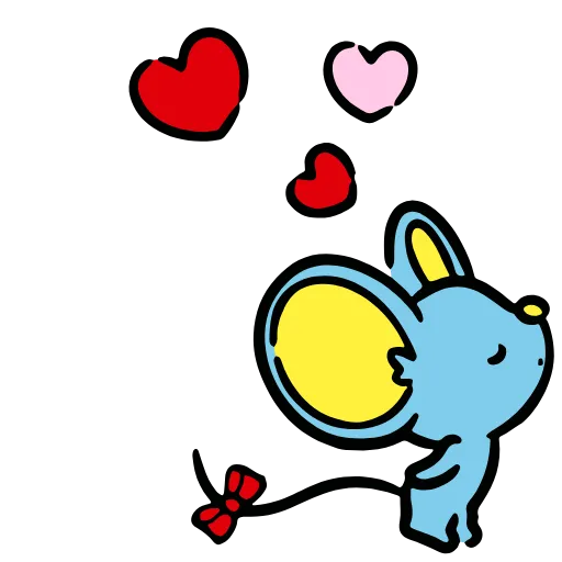 😘 Стикер «Red Hood My Melody» для Telegram