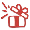 Эмодзи RED New Year для Telegram — скачать