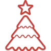 🎄 Эмодзи «RED New Year» для Telegram