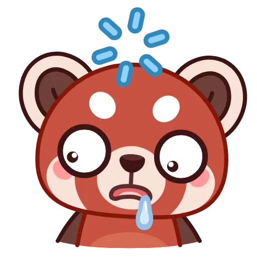 🫥 Эмодзи «Red Panda Emoji» для Telegram