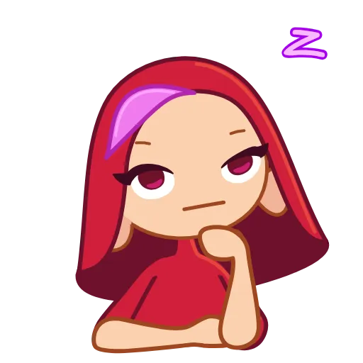 😴 Эмодзи «Red Riding Hood» для Telegram