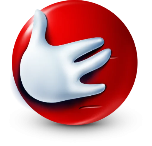 🤩 Стикер «Red Face Emoji» для Telegram
