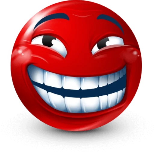 Стикерпак Red Face Emoji для Telegram — скачать