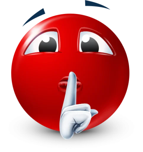 🤩 Стикер «Red Face Emoji» для Telegram