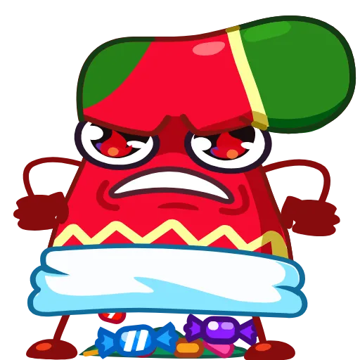 😡 Эмодзи «Red Sock» для Telegram