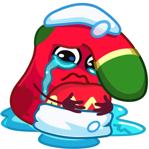 😭 Эмодзи «Red Sock» для Telegram