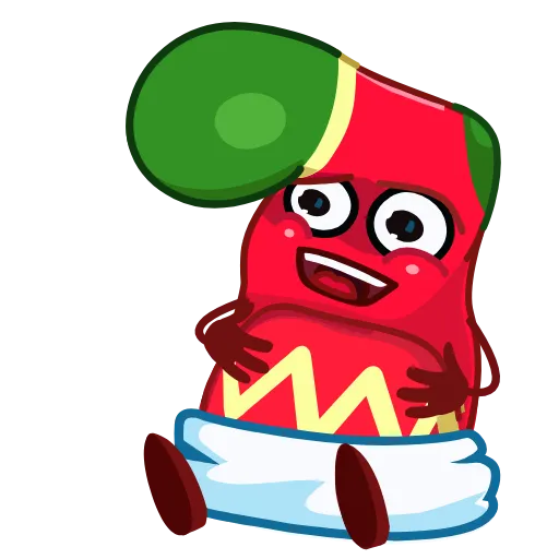 Эмодзи Red Sock для Telegram — скачать