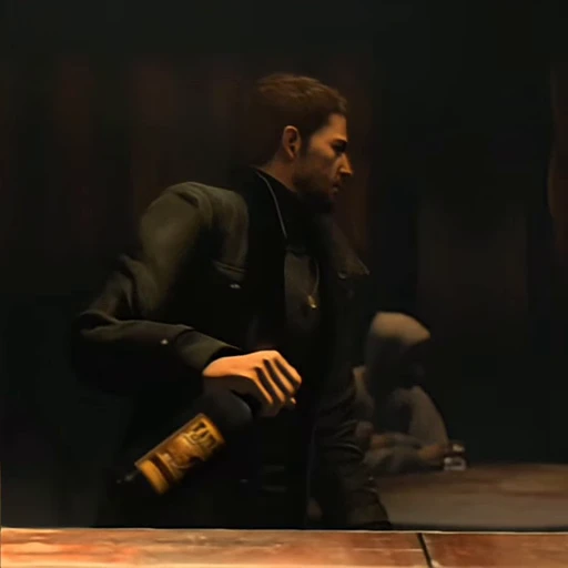 🍾 Стикер «Chris Redfield» для Telegram