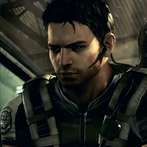 🙁 Стикер «Chris Redfield» для Telegram