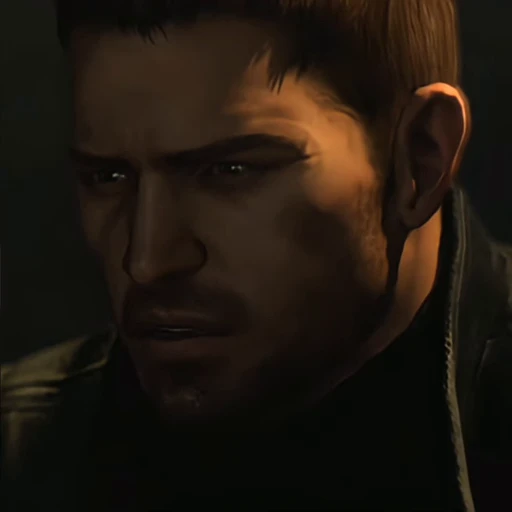 🙁 Стикер «Chris Redfield» для Telegram
