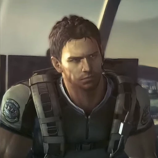 😏 Стикер «Chris Redfield» для Telegram