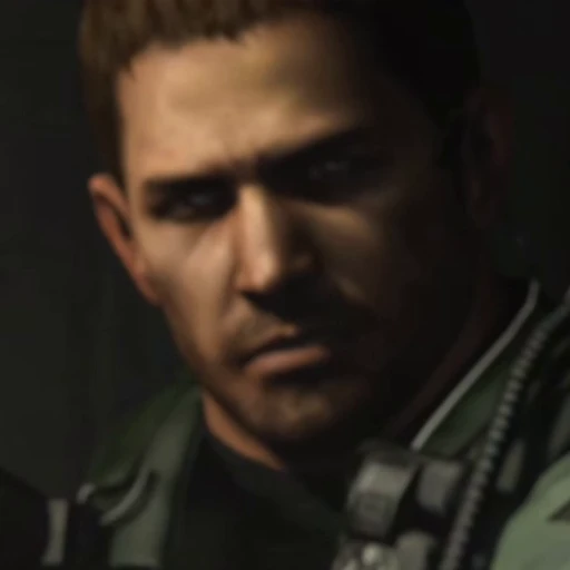 🤨 Стикер «Chris Redfield» для Telegram