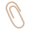 📎 Эмодзи «Буквы в оттенках коричнегого» для Telegram