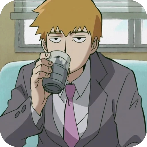 😐 Стикер «Reigen Arataka» для Telegram