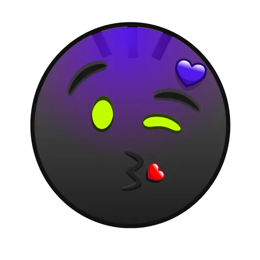 😘 Эмодзи «Night Emoji» для Telegram