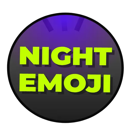 Эмодзи Night Emoji для Telegram — скачать