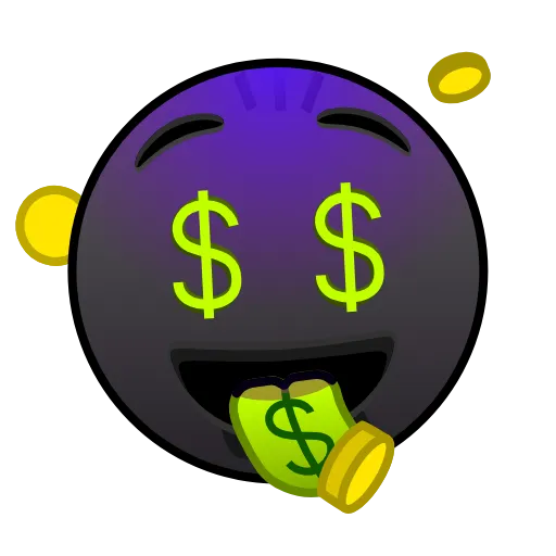 🤑 Эмодзи «Night Emoji» для Telegram