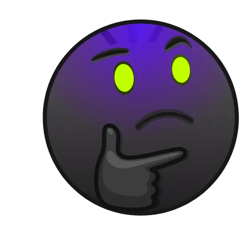 🤔 Эмодзи «Night Emoji» для Telegram