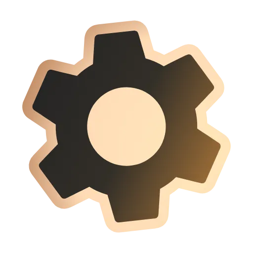 ⚙️ Эмодзи «иконки для оформления с коричневых тонах» для Telegram