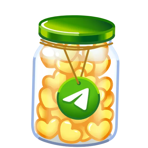 ❤️ Стикер «Restless Jar -» для Telegram