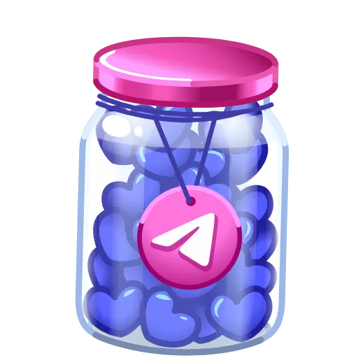 ❤️ Стикер «Restless Jar -» для Telegram