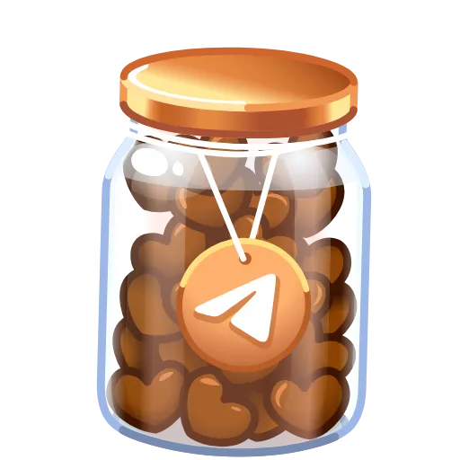❤️ Стикер «Restless Jar -» для Telegram