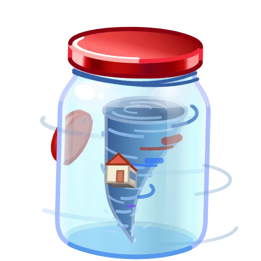 ❤️ Стикер «Restless Jar -» для Telegram