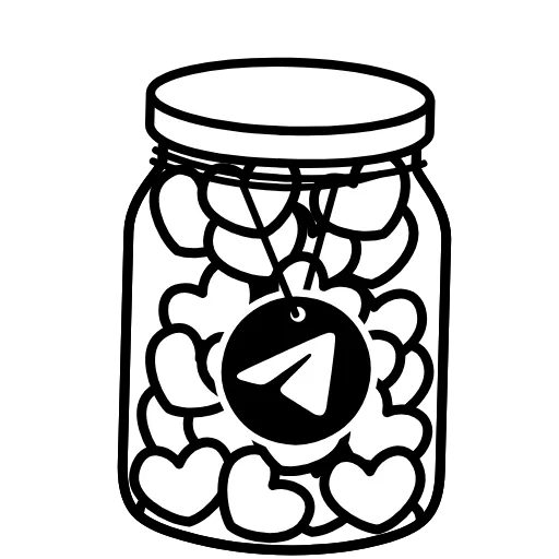 ❤️ Стикер «Restless Jar -» для Telegram