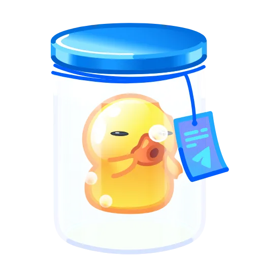 ❤️ Стикер «Restless Jar -» для Telegram