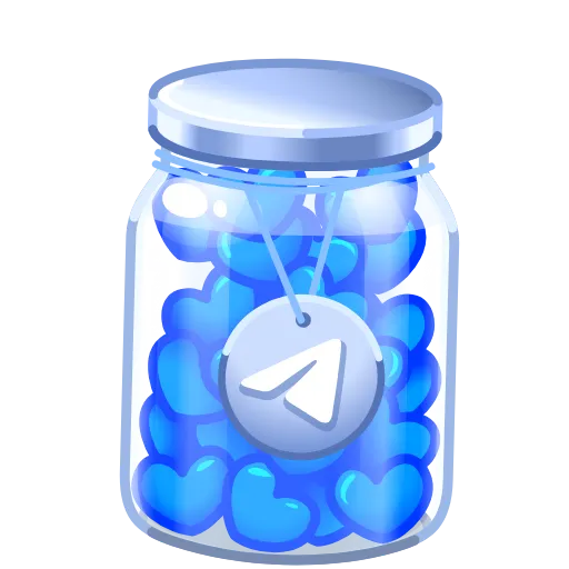 ❤️ Стикер «Restless Jar -» для Telegram