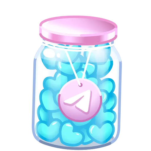 ❤️ Стикер «Restless Jar -» для Telegram
