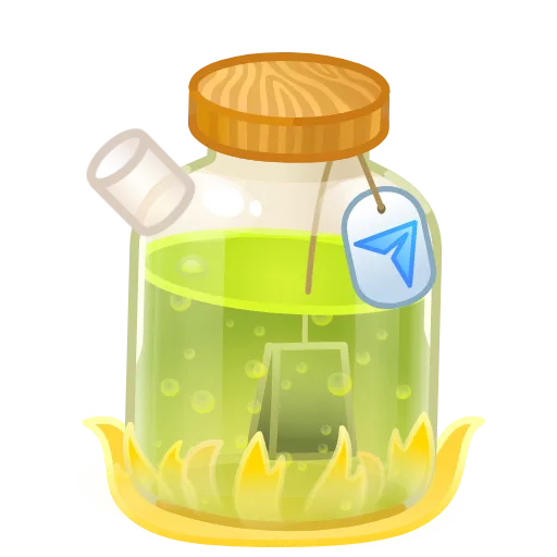 ❤️ Стикер «Restless Jar -» для Telegram