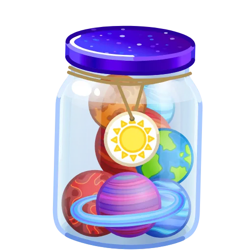 ❤️ Стикер «Restless Jar -» для Telegram
