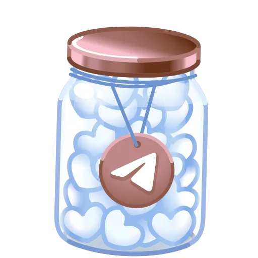 ❤️ Стикер «Restless Jar -» для Telegram
