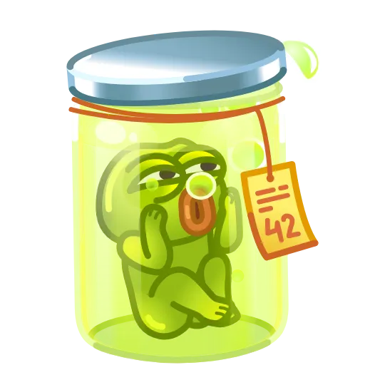 ❤️ Эмодзи «Restless Jar» для Telegram
