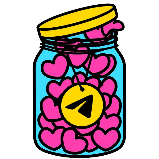 ❤️ Эмодзи «Restless Jar» для Telegram
