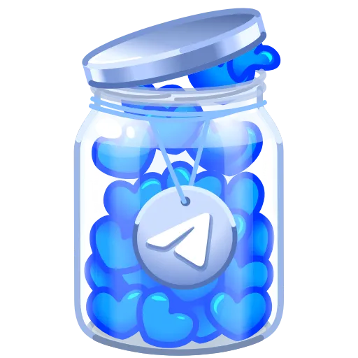 ❤️ Эмодзи «Restless Jar» для Telegram