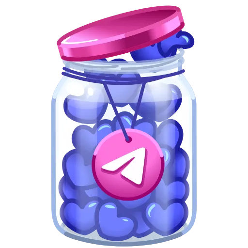❤️ Эмодзи «Restless Jar» для Telegram