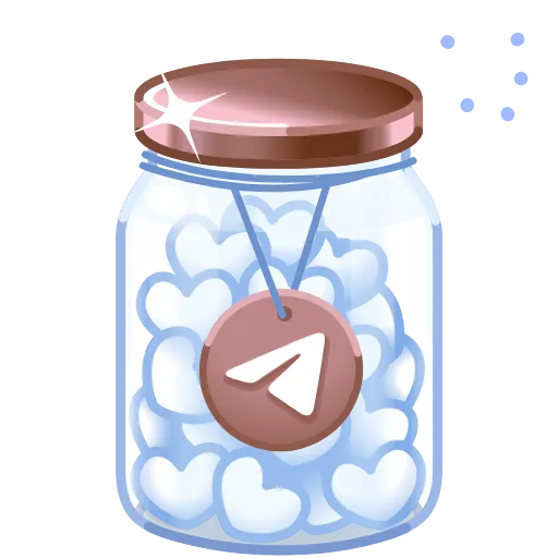 ❤️ Эмодзи «Restless Jar» для Telegram