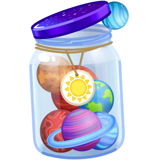 ❤️ Эмодзи «Restless Jar» для Telegram