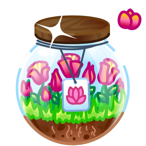 ❤️ Эмодзи «Restless Jar» для Telegram