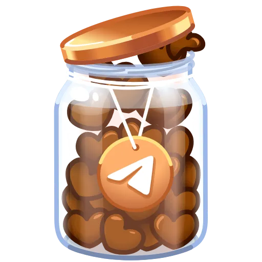 ❤️ Эмодзи «Restless Jar» для Telegram